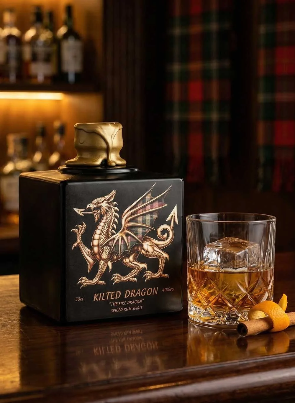 Twin Fin Black Cherry Rum — The Rum Company - British Rum
